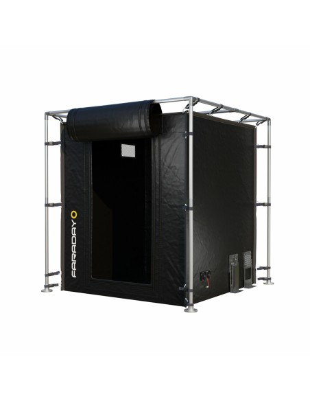 Tente Faraday blocage des signaux RF - LX Black - 213 x 213 x 198cm