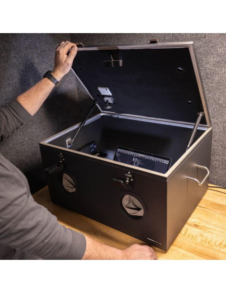 Boîte forensique blindée NEXUS Mini-Lab - Cage de Faraday blocage des signau